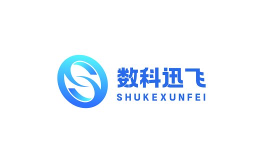 现代科技感蓝色渐变S形logo设计