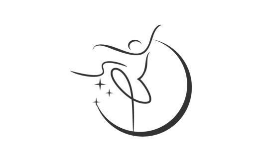 舞动星月logo设计