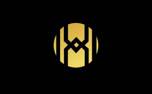 简约几何风格的logo设计