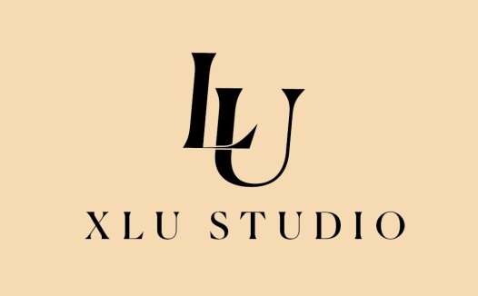 简约时尚的XLU Studio Logo设计