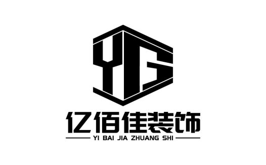 亿佰佳佳装饰logo设计