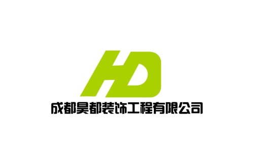 简约现代风格的HD字母logo设计