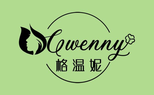 Qwenenny logo设计:简约女性风格