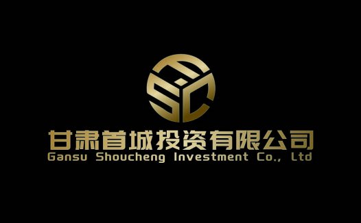 金色现代简约风格的公司logo设计