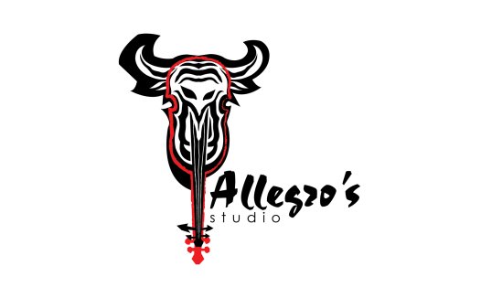 恶魔之角的音乐工作室logo设计