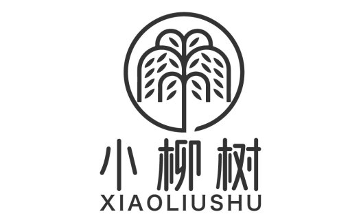 简洁树形logo设计