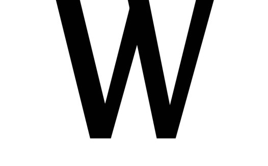 简约字母W标志设计