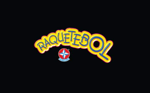 卡通风格的RAQUETEBOL品牌logo设计