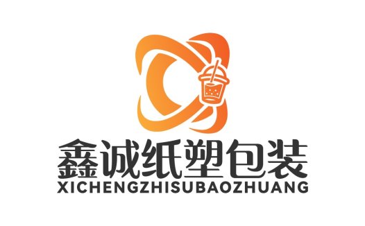 创意橙色饮品logo设计