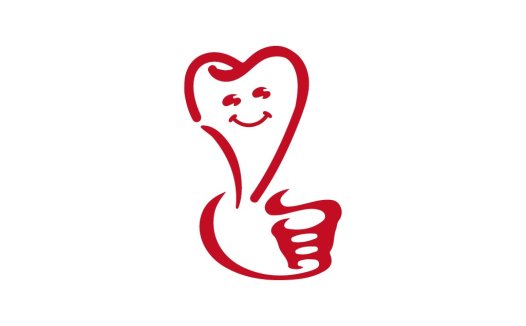 微笑牙齿logo设计:口腔健康品牌标识