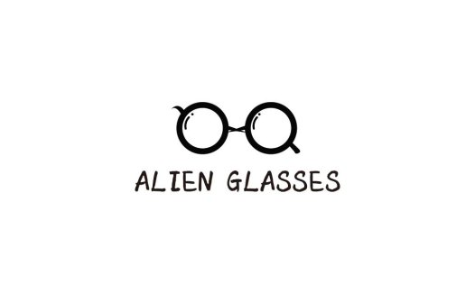 简约眼镜logo设计