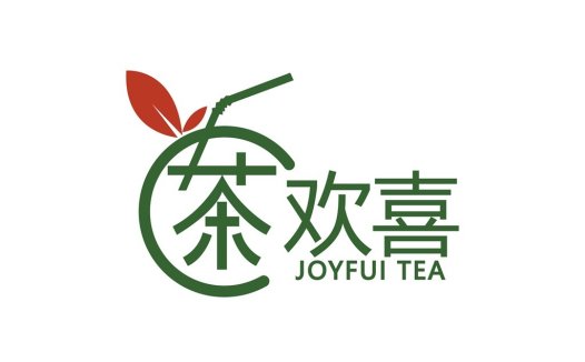 茶文化主题的Joyfui Tea Logo设计