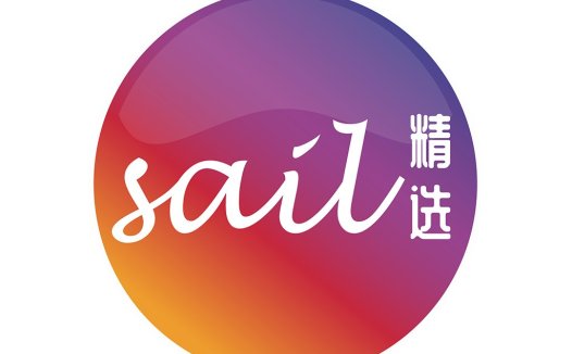 紫色渐变圆圈logo设计