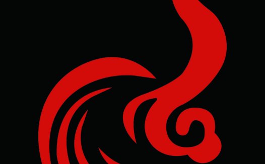 红色凤凰logo设计