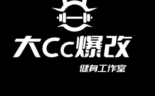 大CC爆改健身工作室logo设计