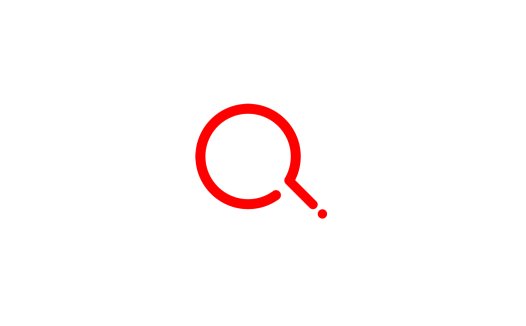 搜索放大镜logo设计