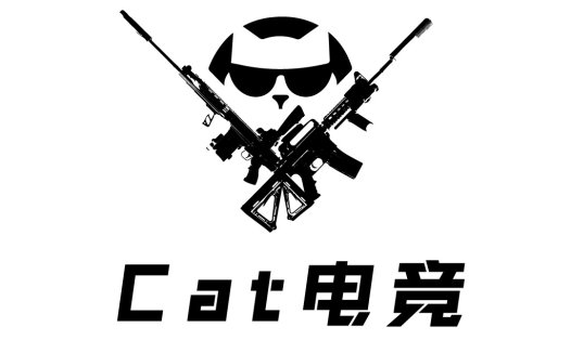 酷炫枪械与骷髅头Logo设计