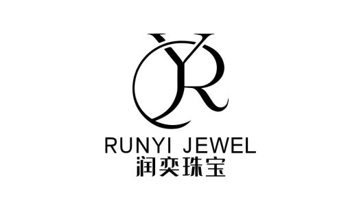 润奕珠宝Logo设计