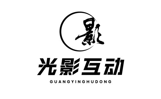 光影互动logo设计