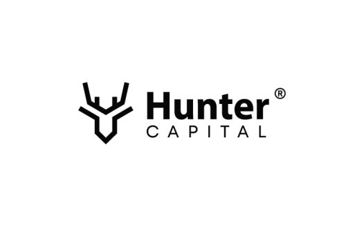 猎人资本logo设计:简洁现代金融品牌标识