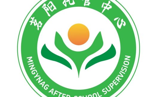 绿色向日葵教育监督中心logo设计