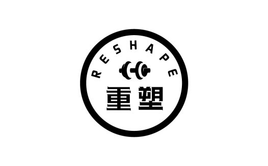 重塑logo设计:简约健身品牌标识