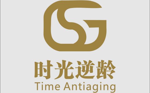 时光逆龄logo设计