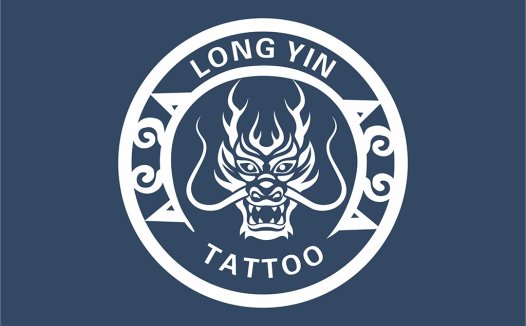龙纹纹身店Logo设计