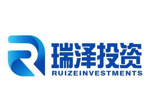 瑞泽投资logo设计:现代简洁金融品牌标识