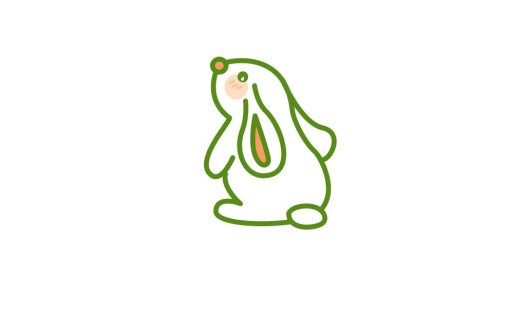 卡通青蛙logo设计