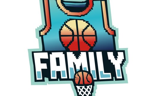 篮球家庭logo设计