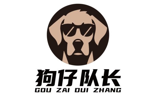 酷狗仔队队长logo设计