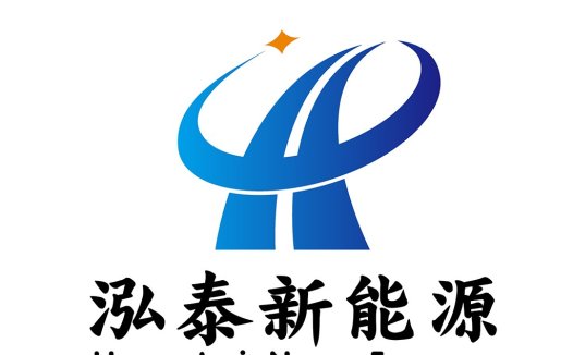 新能能源logo设计:蓝色渐变与动感线条