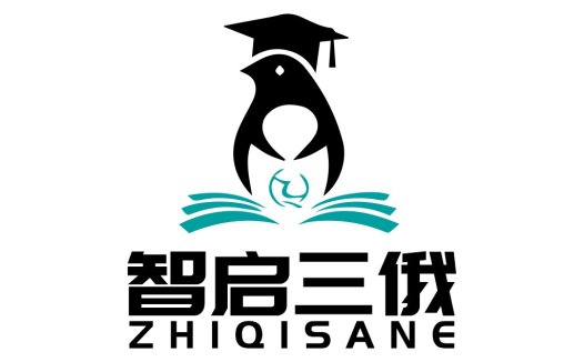 智启启三三俄俄logo设计