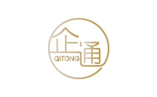 QITONGQI logo设计-简约现代建筑风格