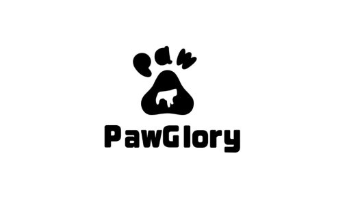 简约动物足迹logo设计