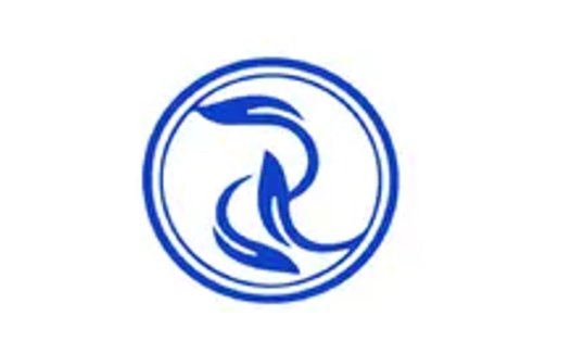 简洁水波纹标志设计
