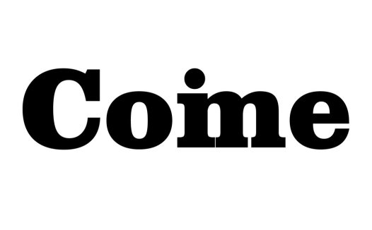 简约现代风格的Coime字体logo设计