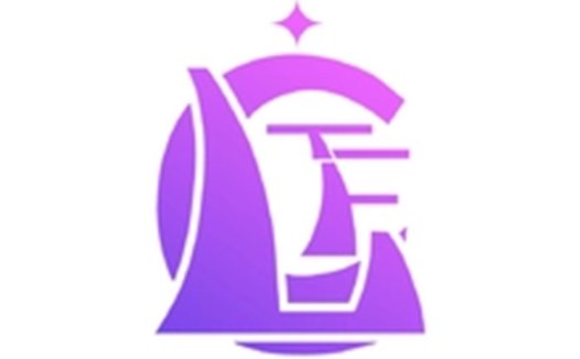 简约现代风格的紫色渐变Logo设计