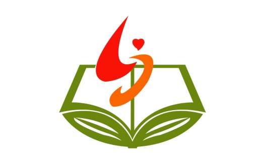 绿色火焰书本logo设计