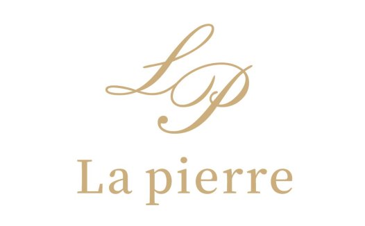 优雅金色字母LP设计Logo