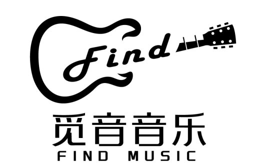 音乐品牌logo设计:觅音音乐