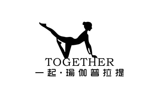 一起瑜伽普拉拉提logo设计