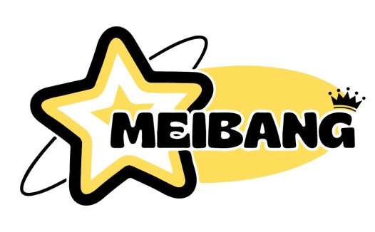 卡通星星皇冠Logo设计