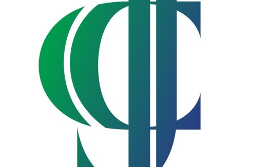 现代简约绿色渐变logo设计