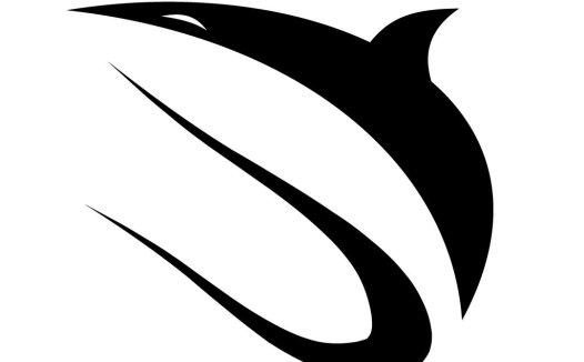 鲨鱼logo设计:现代简洁风格