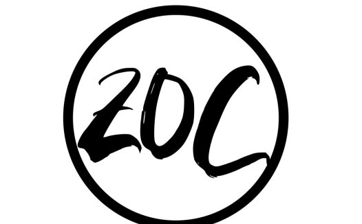 简约艺术风ZOC标志设计