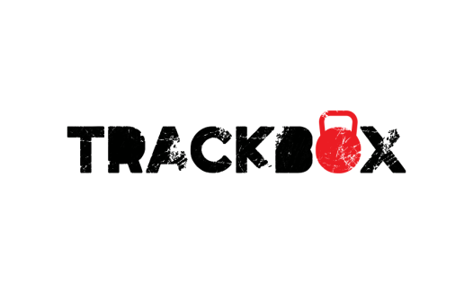 TrackBox logo设计:简约运动品牌标识