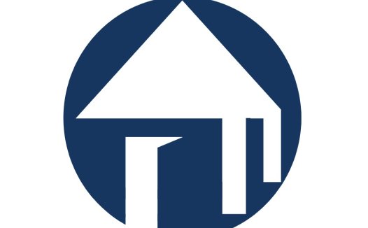 简约几何建筑logo设计