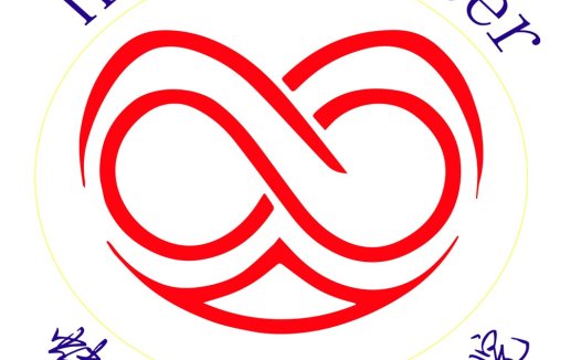 心形无限循环logo设计